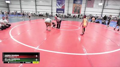 60 lbs Rd# 5- 3:45pm Friday Final Pool - Rylan Haremza, Crass Trained vs Jaisen Sharma, Maryland GOLD