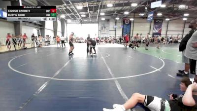 152 lbs Rr Rnd 2 - Simeon Barrett, Grizzly Wrestling Club vs Dustin Kerr, Division-1