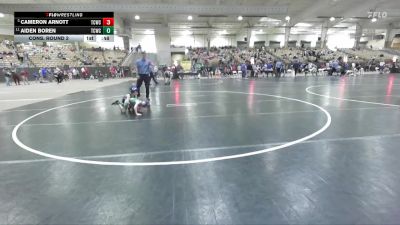 50 lbs Cons. Round 2 - Aiden Boren, Williamson Co Wrestling Club vs Cameron Arnott, Seymour Youth Wrestling Club