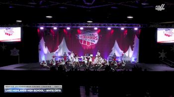 Lake Highlands High School - White Cats [2025 Novice JV/Freshman Crowd Leading Day 1] 2025 NCA State of Texas Regional