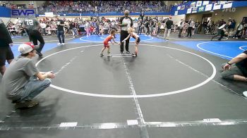 43-47 lbs Semifinal - Nevalee Petty, Skiatook Youth Wrestling vs Dezzy Peach, Claremore Wrestling Club