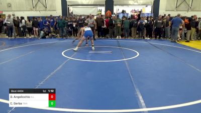 130 lbs Quarterfinal - Dominic Angelicchio, All American vs Carson Gerba, Trinity