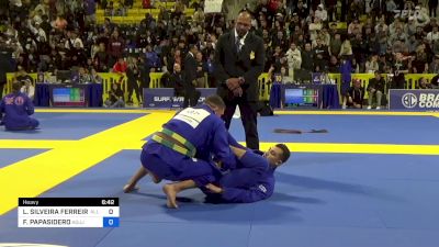 LEONARDO SILVEIRA FERREIRA vs FRANCISCO PAPASIDERO 2024 World Jiu-Jitsu IBJJF Championship