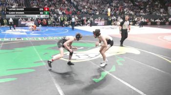 Semifinal - Layne Baker, St. Paul vs Cash Stanek, North Bend Central
