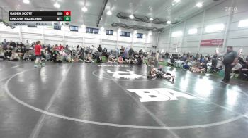 75 lbs Round Robin 3 - Lincoln Nazelrod, WV Lunatics - MS vs Kaden Scott, Ohio Gold - MS