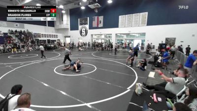 113 lbs Cons. Round 2 - Brandon Flores, Cypress vs Ernesto Delgadillo, Chaparral High School Wrestlin