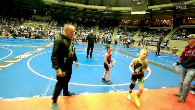 60 lbs Quarterfinal - Jaxon Huffman, Tulsa Blue T Panthers vs Vincent Garcia, Broken Arrow Wrestling Club