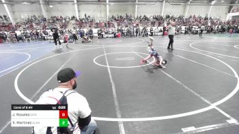 52 lbs Consi Of 8 #2 - Jeremiah Rosales, Grindhouse WC vs Xzavier Martinez, Alamosa