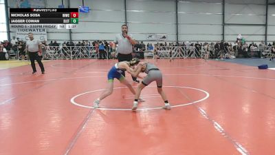 60 lbs Round 5 - 3:00pm Friday - Nicholas Sosa, Rough House W.C., CA vs Jagger Cowan, Select