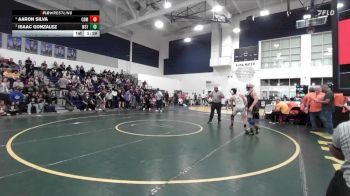 132 lbs Semifinal - Aaron Silva, Corona Del Mar vs Isaac Gonzalez, Western