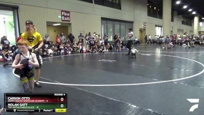 60 lbs Round 4 (6 Team) - Nolan Gatt, The Untouchables Black vs Carson Otto, North Desoto Wrestling Academy