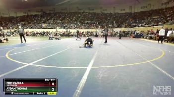 6A-106 lbs Semifinal - Eric Casula, Westmoore vs Aydan Thomas, Stillwater