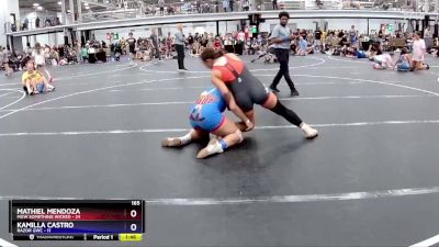 165 lbs Round 2 (8 Team) - Mathiel Mendoza, MGW Something Wicked vs Kamilla Castro, RaZor GWC