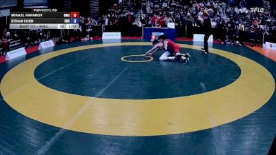 44kg Semifinal - Mikael Kafarov, Montreal Wrestling Club vs Ethan Chen, Bhullar Wrestling Club