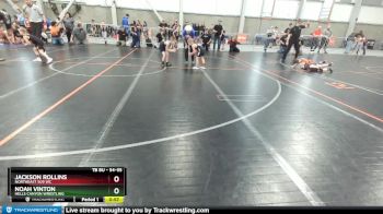 54-55 lbs Round 3 - Jackson Rollins, NorthEast 509 WC vs Noah Vinton, Hells Canyon Wrestling