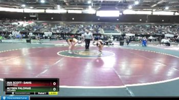 165 lbs Champ. Round 2 - Alysen Palomar, Columbia vs Ava Scott- Davis, Idaho Falls