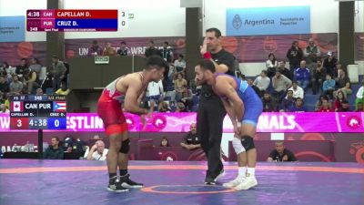 57 kg Semifinal - Darian Cruz, PUR vs Darthe Capellen, CAN