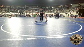 100 lbs Rr Rnd 2 - Brentley Lee, Henryetta Knights Wrestling Club vs Stryker Cunningham, Lexington