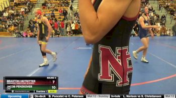 125 lbs Round 3 - Reid Nicklay, La Crosse Area Wrestlers Wc vs Brandt Tisdel, New Prague Wrestling