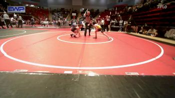 67 lbs Rr Rnd 1 - Ryan Rea, Sedalia Youth Wrestling Club vs Averie Orth, Sperry Wrestling Club