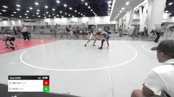 123 lbs 3rd Place - Gunner Barron, BlackCat WC vs Gustavo Avila, Central Coast Most Wanted