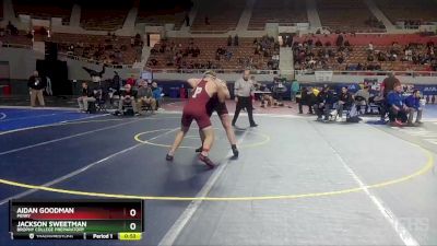 D1-175 lbs Cons. Round 1 - Jackson Sweetman, Brophy College Preparatory vs Aidan Goodman, Perry