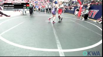 110 lbs Rr Rnd 2 - Sadie Lancon, Prime Wrestling vs Eden Mooney, Ponca City Wildcat Wrestling