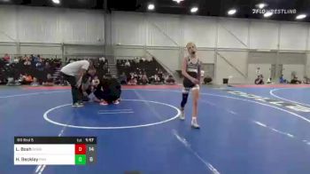 100 lbs Rr Rnd 5 - Lander Bosh, POWA 14U vs Hudson Beckley, Roundtree Wrestling Academy 14U