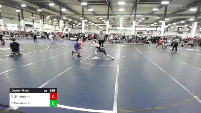 114 lbs Quarterfinal - Ares Jimenez, No Team vs Champ Conklin, Black Fox