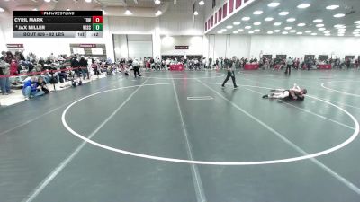92 lbs Cons. Quarters - Cyril Marx, Top Dawgs Wrestling vs Jax Miller, Wisconsin