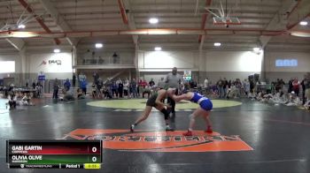 125 lbs Cons. Semi - Gabi Gartin, CHIPPEWA vs Olivia Olive, HARRISON