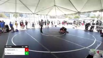 157 lbs Quarterfinal - Luke Vanbuskirk, Cvbjj vs David Maya, Yucca Valley Wrestling