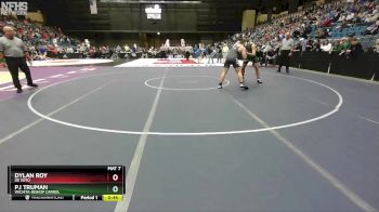 5A-190 lbs Cons. Round 1 - PJ Truman, Wichita-Bishop Carrol vs Dylan Roy, De Soto