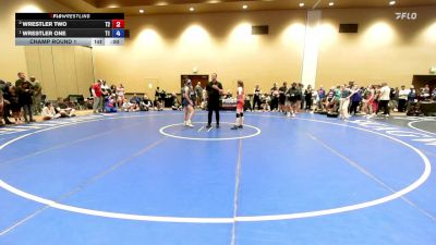 95-100 lbs Champ. Round 2 - Timi Coles, Montana vs Julia Duro, New York