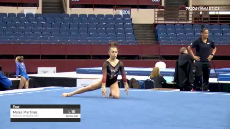 Malea Martinez - Floor, World Champions Cntr - 2020 Metroplex Challenge