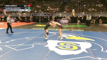 Cons. Round 1 - Emma Kamrath, Waverly vs Valentina Donovick, Lincoln High