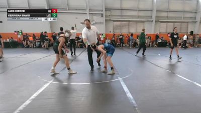 100 lbs Round 5 (6 Team) - Jack Hieber, Ohio Gold vs Kerrigan Davis, Lake WC