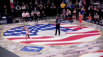 7th Place Match - Camden Tebay, Dell Rapids vs Wyatt Davidson, Harrisburg