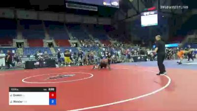 160 lbs Consi Of 4 - Jasiah Queen, New Jersey vs Jed Wester, Minnesota