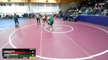 285 lbs Cons. Round 2 - Gavin Athey, Camp Verde vs Gavin Franklin, Flagstaff