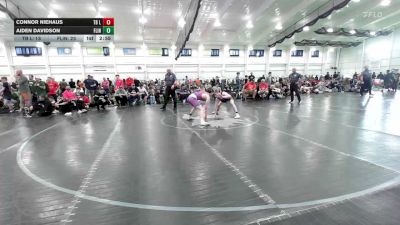 139 lbs Semifinal - Connor Niehaus, TB Legacy - HS vs Aiden Davidson, Flint Tropics - HS