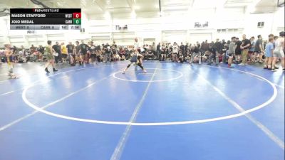 75 lbs Round Robin 3 - Mason Stafford, West Virginia Wild-MS vs Jojo Medal, Carrollton Warrior-MS