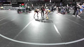 136 lbs Round Of 32 - Lucas Collins, Triumph Trained vs David Strober, North Hunterdon