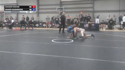 71 kg Cons. Quarters - Kaleb Griffith, MWC Wrestling Academy vs Jack Burdick, Carbon Wrestling Club