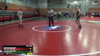 133 lbs Cons. Semi - Ethan Sellers, Life University vs Easton Bishop, Reinhardt University