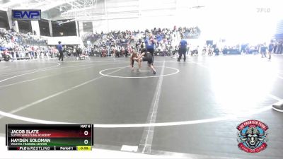 70 lbs Champ. Round 2 - Jacob Slate, SlyFox Wrestling Academy vs Hayden Soloman, Wichita Training Center