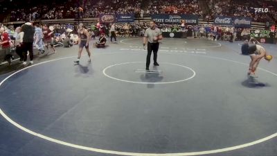 D 1 120 lbs Champ. Round 2 - Michael Klein, Holy Cross vs Ayden Durgapersad, St. Amant