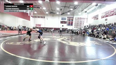 132 lbs Round Of 16 - Logan Martin, Sheehan* vs Kaiden Bobskill, Stafford