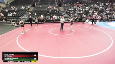 135 lbs Cons. Round 5 - Keigan Do, Copper Hills vs Boston Sharp, Green Canyon