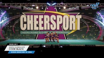 North Florida Elite - Code Black [2025 L4 Senior Coed - D2 - Small Day 3] 2025 CHEERSPORT National All Star Cheerleading Championship